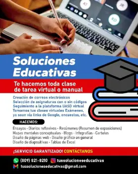 Hacemos tus clases y tareas virtuales universitarias