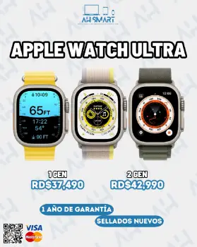 Apple watch ultra 1 gen 2 gen sellados nuevos lte