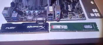 Vendo combo board - procesador y memoria ddr4 b150m pro-vh / i7 6ta ge