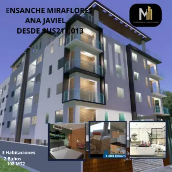 Vendo inmueble en el ensanche miraflores.