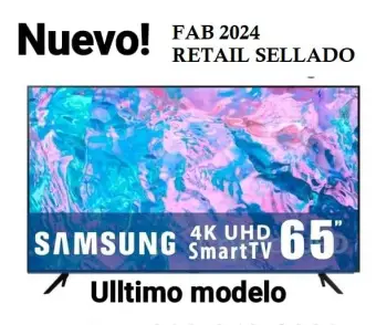 Tv samsung 65 pg. ultimo modelo 65 un65uc7000 2024 nuevo 39999