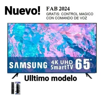 Tv samsung 65 pg. ultimo modelo 65 un65uc7000 2024 nuevo 39999