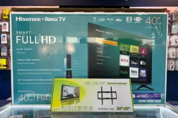 Televisor smart tv hisense de 40 pulgagadas