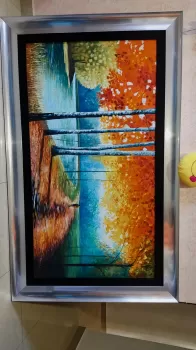 Hermoso cuatro de pintura 60x37 en santo domingo este