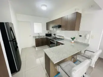 Apartamento en alquiler amueblado en la jacobo majluta 2do piso