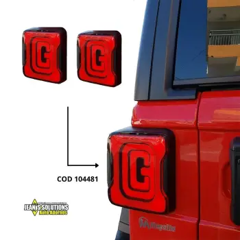 Micas traseras led jeep wrangler 18 smoke js