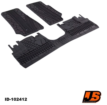 Alfombra jeep wrangler 07-17 oem negra js