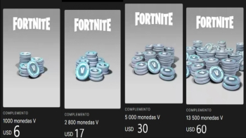 Ofertas monedas fortnite