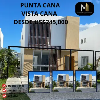 Vendo villa en punta cana