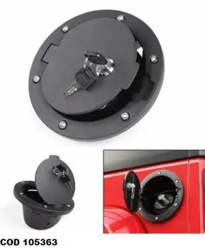 Tapa combustible jeep wrangler 07-17 c/llave js