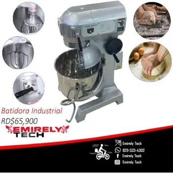 Batidora mezcladora industrial para reposteria panaderia hoteleria