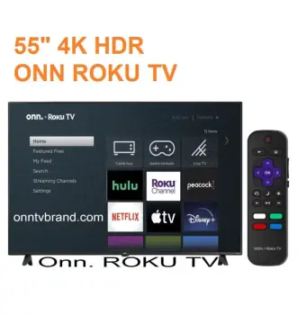 Televisor onn 55 pulgadas 4k hdr con roku eeuu nueva 23500