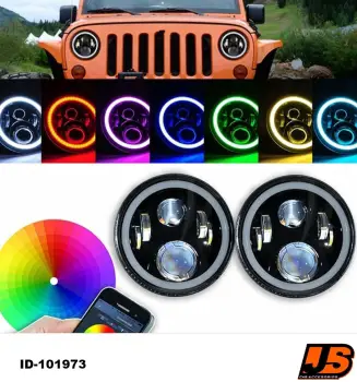 Pantallas jeep wrangler 07-17 rgb multicolor