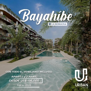 Apartamentos amueblados 1 y 2 habitaciones us136000 en bayahibe