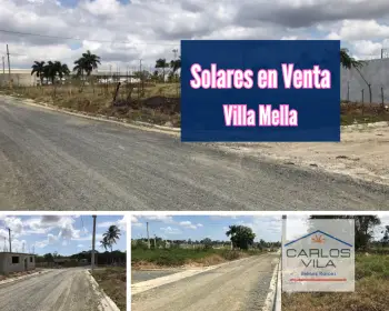 Solares en venta en villa mella santo domingo norte