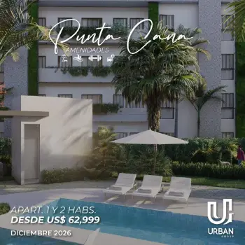 Apartamentos de 1 y 2 habitaciones - punta cana