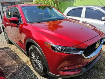 Jeepeta mazda cx-5 roja 2020 en piel impecable