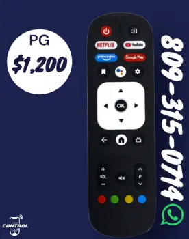 Control pg para smart tv