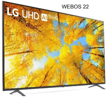 Tv 4k lg 43 pulgadas 43uq7070 webos 22 fabricacion 2023 22500