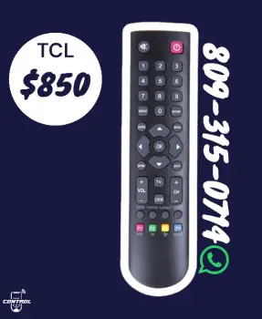 Control tcl para smart tv