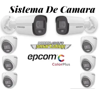 Sistema de 6 camara color plus con sensores  visión nocturna a color..