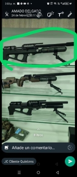 Rifles de aire no letal