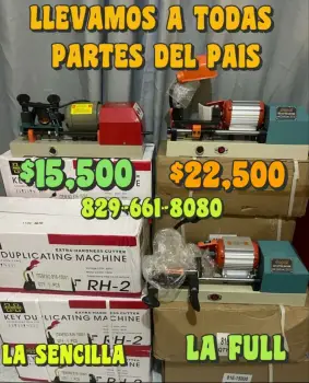 Máquina copiadora de llaves automática