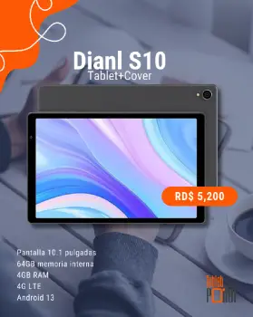 Tablet dialn s10 - 64gb 4gb ram 10 pulgs nueva.