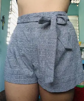 Short a cuadros forever 21