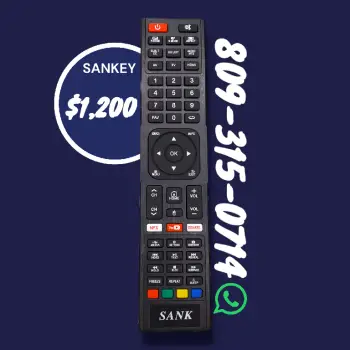 Control sankey para smart tv