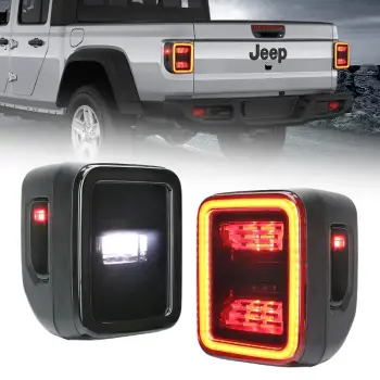 Micas traseras led jeep gladiador jt 20 smoke js