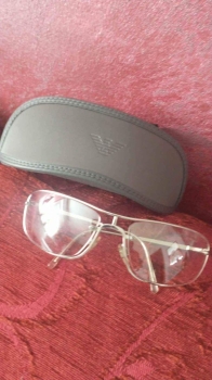 Gafas de sol con lentes transparentes unisex original giorgio armani