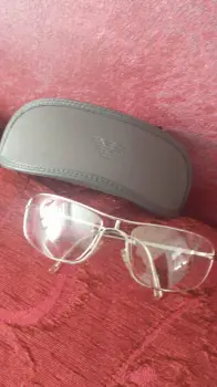 Gafas de sol con lentes transparentes unisex original giorgio armani