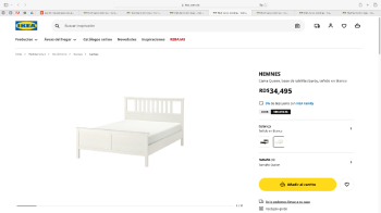 Amazon de cama queen henmes ikea