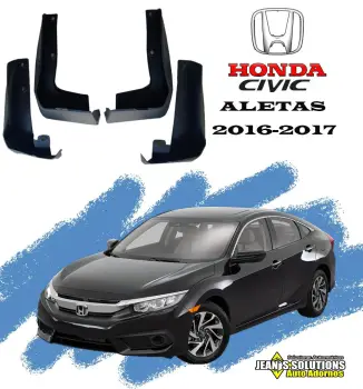 Aletas honda civic 16-17 set 4-pcs