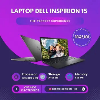 Laptop dell inspiron 15 en santo domingo este