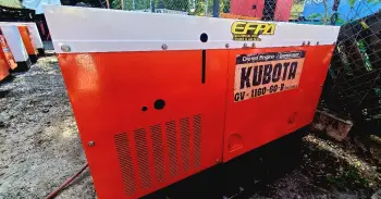 Planta eléctrica kubota de 16 kw super silenciosa disponible