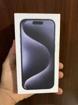 Iphone 15 pro 128gb factory blue titanium