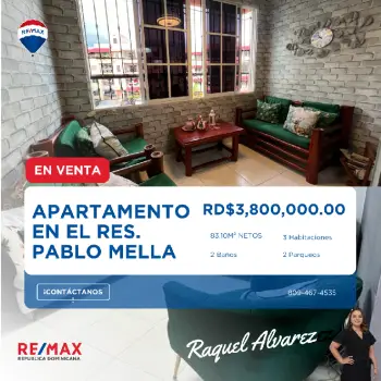 Apartamento en venta en pablo mella km 18 autopista duarte