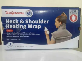Manta térmica de cuello hombros y espalda alta. con 4 confi