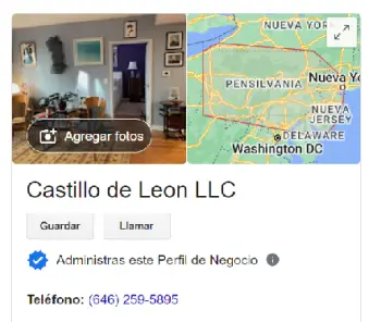 Castillo de leon llc servicios de reparaciÓn y remodelacion en general