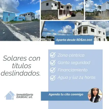 Solares economicos en santo domingo norte.