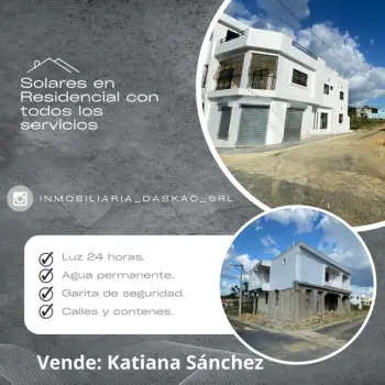 Solares 141 mts2 con titulo y deslindado en residencial habitado bara