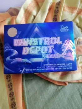 Winstrol british de frasco de 20cc