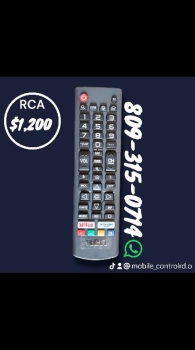 Control remoto rca y tecnomaster para smart tv original