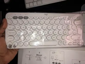 Teclado logitech k380 multi-uso bluetooth color blanco español para ma