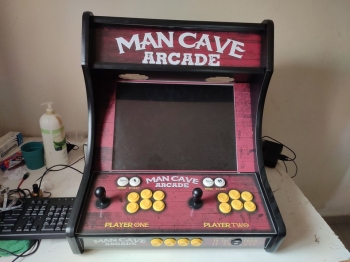 Gabinete arcade bartop con botones