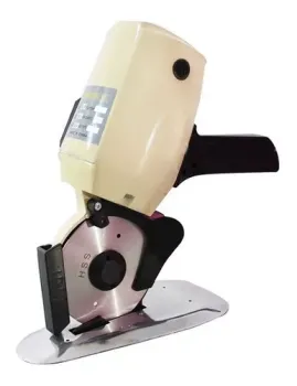 Maquina cortadora de tela circular tijera electrica marca unique