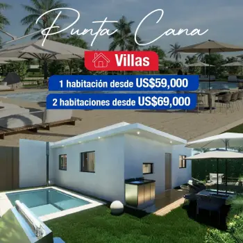 Villa economica en punta cana