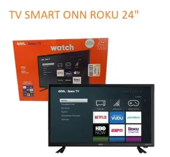 Televisor smart onn 24 pulgadas sistema roku 6500